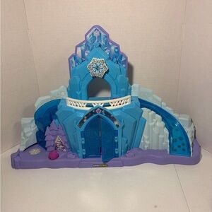 Little People Frozen Castle Playset - Blue and Purple Lights And Sounds Work